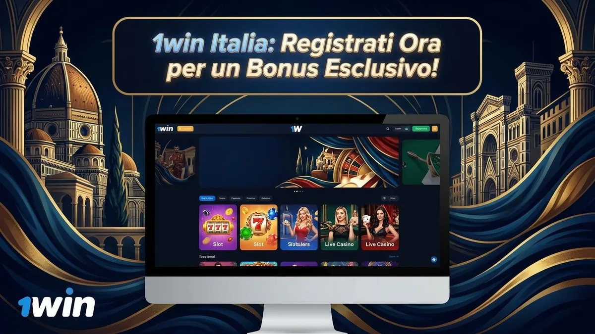 Registrazione con bonus su 1win
